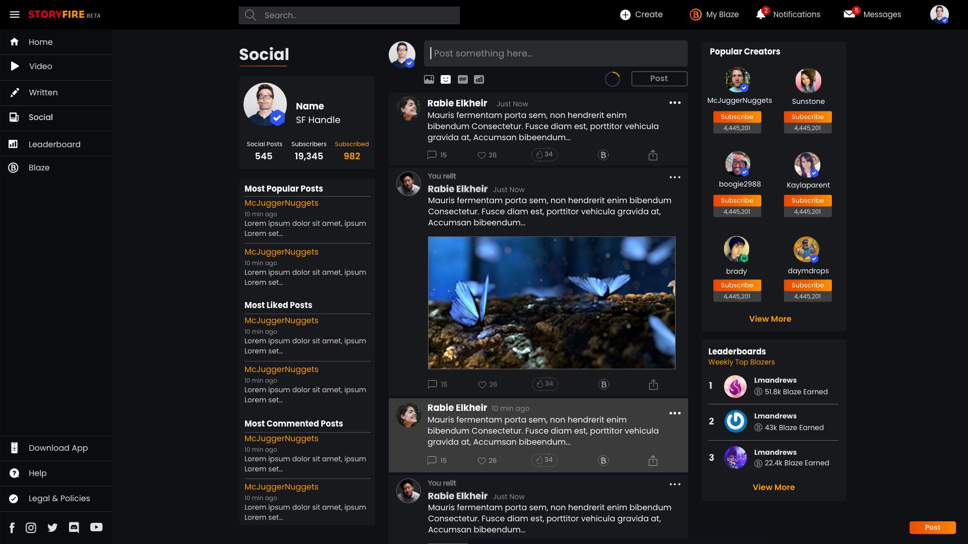 Storyfire screen 3